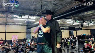 JBL gives James Ellsworth a Clothesline from Hell // #acw