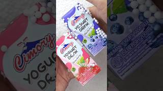 mencari dan menemukan jajanan yogurt cimory drink di dalam kardus #huntingjajan #jajanan #yogurt