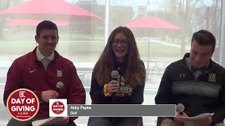 Day of Giving Interview- Abby Papke, Golf