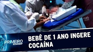 Bebê de 1 ano ingere cocaína deixada em área comum de prédio | Primeiro Impacto (18/07/19)