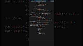 Create Heart Beat Pattern with HTML Canvas | HTML5 Canvas Tutorial #shorts #coding #JavaScript