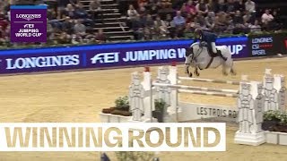 Martin Fuchs \u0026 Clooney win on home soil | Winning Round | Longines FEI Jumping World Cup | Basel