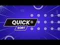 Quick Sort | Easy Explanation | Using Python