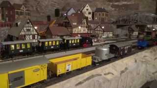 LGB Gartenbahn Anlage der I.M.O.Korntal / 20. Modellbahntage  Teil 2