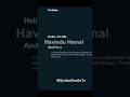 Personal Portfolio Website using HTML CSS & JavaScript | How to Create Personal Website #shorts