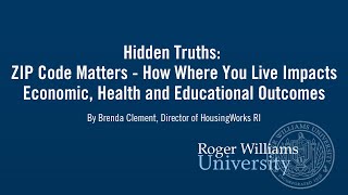 ZIP Code Matters - How Where You Live Impacts Economic, Health and Educational Outcomes