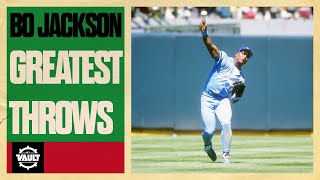 Bo knows throws! Take a look at some of Bo Jackson's best outfield throws
