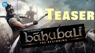 Baahubali Teaser - Prabhas | Rana Daggubati | Anushka Shetty | S. S. Rajamouli  - TWEET  O TWEET