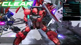 [EXVSMBON] gunner zaku warrior maxi boost missions f 36 to 39