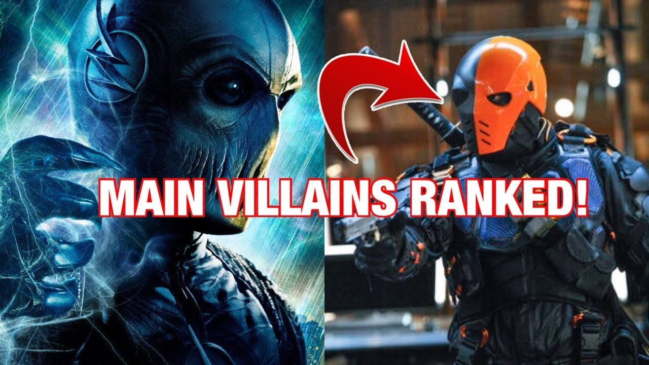 ALL Arrowverse Main Villains RANKED! (Updated) - YouTube