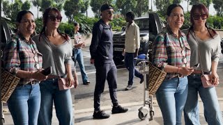 Ayesha Shroff ,Krishna Shroff With Boyfriend Spotted At Airport 😍❤️😘