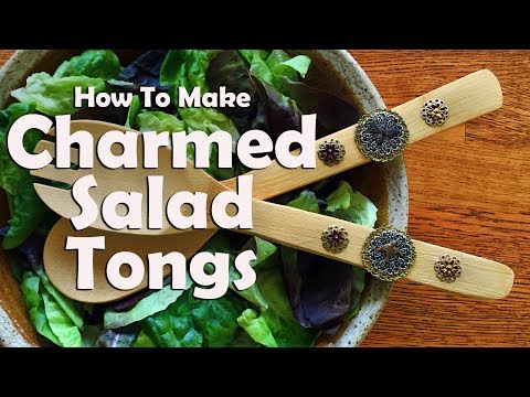 How To Make Charmed Salad Tongs How To Make Charmed Salad Tongs