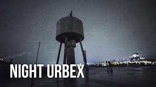 Creepy HOMELESS Encounter, Abandoned chemical factory, ISTROCHEM II. - |NIGHT URBEX|