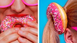 Funny Ways to SNEAK FOOD FROM PARENTS! How to Sneak Snacks! Awesome Food Sneaking Ideas by KABOOM!