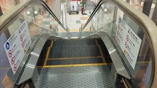 【エスカレーター】イトーヨーカドー 大和鶴間店 イオン側 3F～2F降り【Escalator】ITOYOKAD  AEON