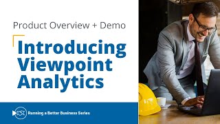 VIEWPOINT ANALYTICS | Trimble Viewpoint | Construction Data, Insights, Mobile Access