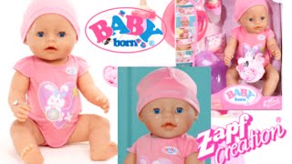 Zapf Creations New Baby Born Interactive Doll Unboxing (original box)💖🎁👶🏼🍼