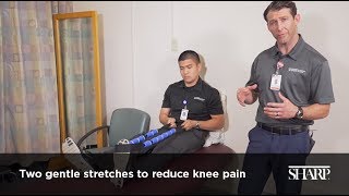 2 Gentle Stretches to Reduce Knee Pain