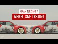 Gran Turismo 7 - Does Wheel Size Affect Performance?