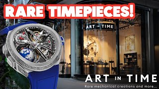 ART IN TIME MONACO - The Most Rare Timepieces !