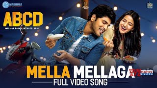 Mella Mellaga Full Video Song   ABCD Movie Songs   Allu Sirish   Rukshar Dhillon  Sid Sriram judah s