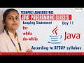 Iteration statement in Java , For loop ,while loop do-while loop in java , Looping statement in java