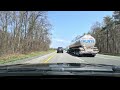 ⁴ᴷ adirondack northway interstate 87 exits 1 to 15 northbound 4k video