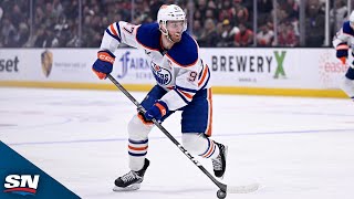 Oilers' McDavid Grabs Rebound Before Wiring Home Game-Tying Goal