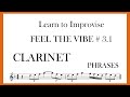 FEEL THE VIBE  # 3.1 - PHRASES - CLARINET