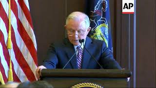 US Attorney General takes strict immigration stance to Pennsylvania