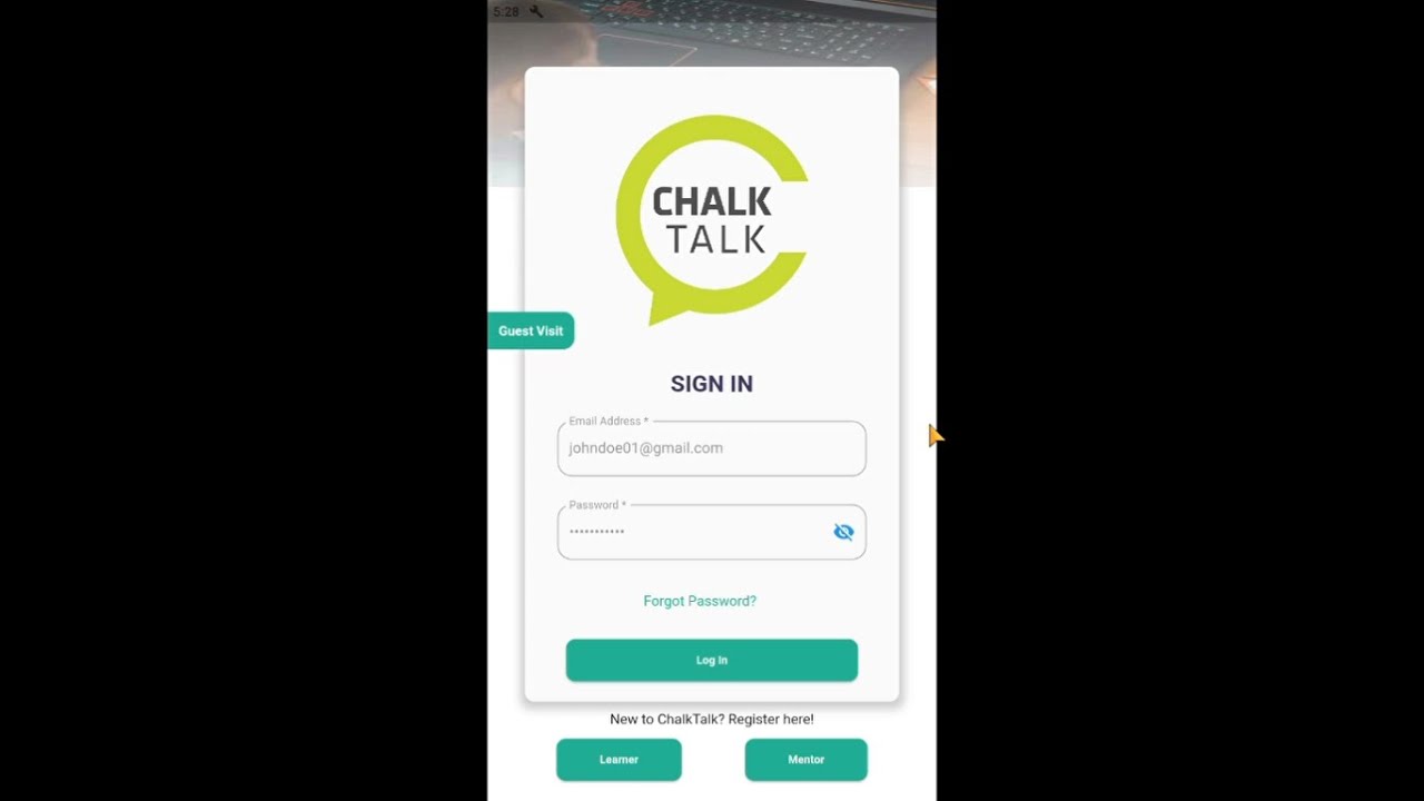 Chalktalk Join Session Tutorial Application Youtube