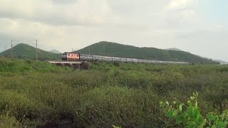 Compilation of Fastest Locomotive Of Indian Railways ( 5450Hp WAP-5 Three Phase AC Engine )