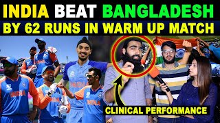 INDIA WINS WARM UP | INDIA VS BANGLADESH ICC T20 WORLD CUP 2024 | SANA AMJAD