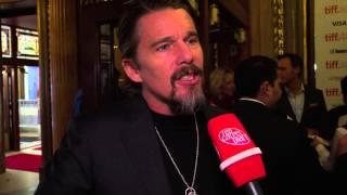 BORN TO BE BLUE stars Ethan Hawke as Chet Baker at TIFF 2015