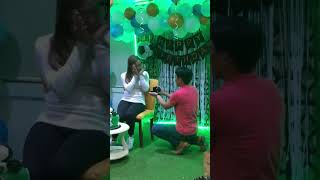 Agaw Eksenang Marriage Proposal sa isang Birthday Party #viral #trending #shortvideo #shorts