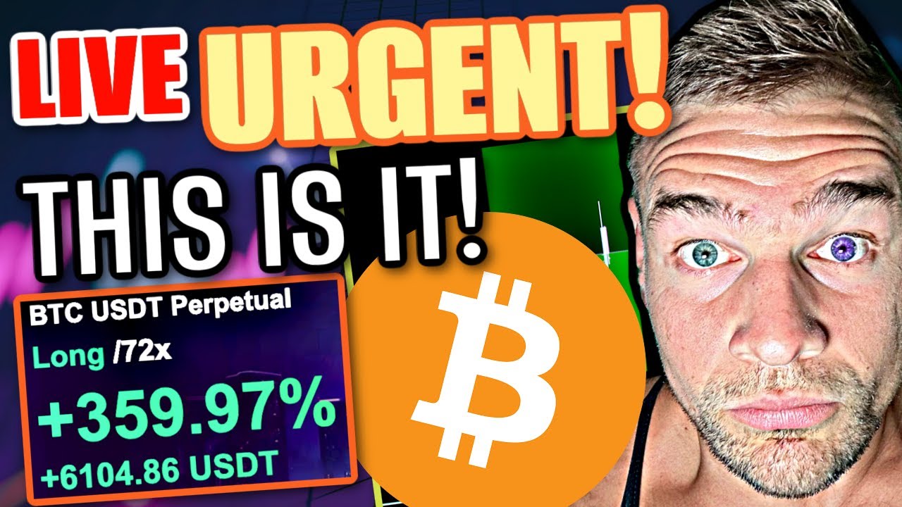Live Trading Bitcoin Is About To Move Don T Miss Out Youtube