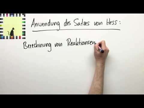 SATZ VON HESS | BEISPIELE | Chemie - YouTube