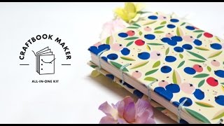 CRAFTBOOK MAKER: Easy way to bind a CRAFTBOOK