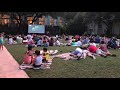 美国圣安东尼奥凯越度假酒店的露天电影 outdoor movies at the hyatt in san antonio【我的美国生活 my american life 36】