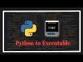 Convert Python file to EXE | Convert Tkinter Gui to Executable | Auto Py To Exe Tutorial