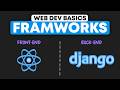 Front-End Javascript Frameworks & Back-End Frameworks Explained