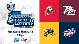 2024 OHL Priority Selection Lottery #OHLDraft