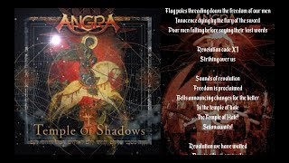 Angra - The Temple Of Hate - Lyric Video