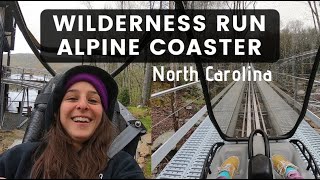 Wilderness Run Alpine Coaster / Banner Elk NC / VLOG \u0026 POV