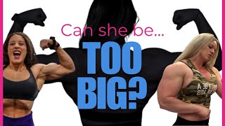 Can she be TOO BIG?! 🤔