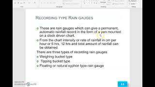 19CE410 1 4 Rain Gauges