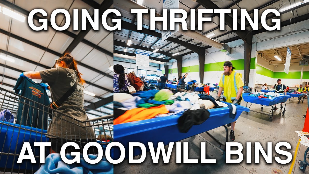 Crazy Finds At Goodwill Bins Youtube