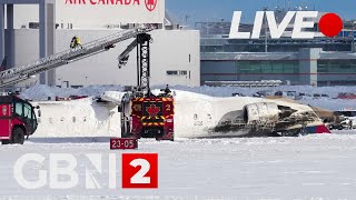 WATCH LIVE: Toronto Pearson International Airport following a plane crash