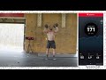 rich froning *full* crossfit games quarterfinal test 1