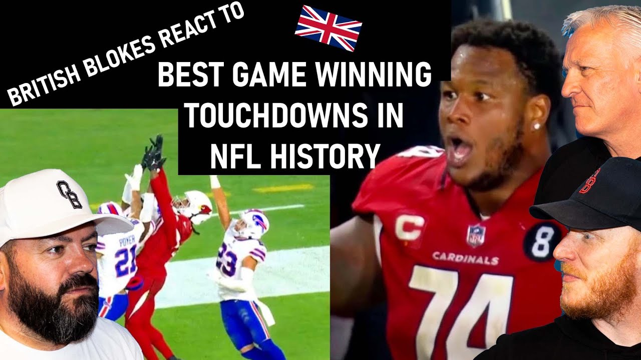 Best Game Winning Touchdowns In NFL History REACTION!! | OFFICE BLOKES ...